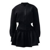 Inej Skirt Set in Black