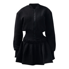 Inej Skirt Set in Black