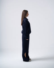 Eclips Pants Set in Dark Blue