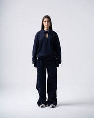 Eclips Pants Set in Dark Blue