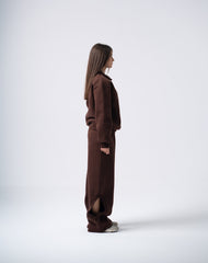 Eclips Pants Set in Brown