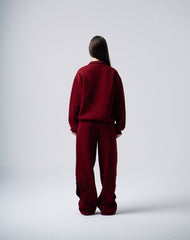 Eclips Pants Set in Burgundy
