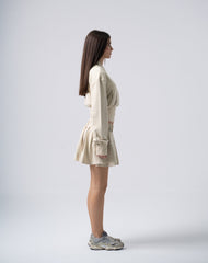Inej Skirt Set in Beige