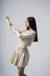 Inej Skirt Set in Beige