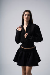 Inej Skirt Set in Black