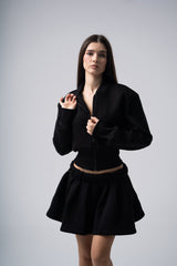 Inej Skirt Set in Black