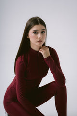 Macao Set in Burgundy