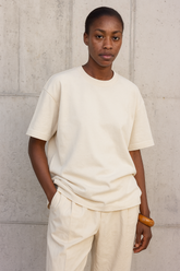 Milo Oversize T-Shirt Beige