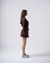 Mins Dress in Brown