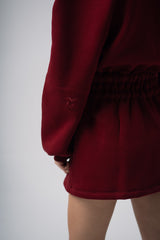 Mins Dress in Burgundy