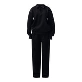 Eclips Pants Set in Black