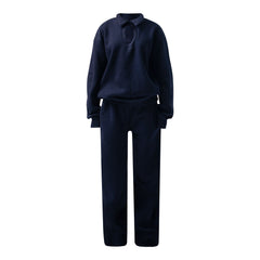 Eclips Pants Set in Dark Blue