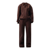Eclips Pants Set in Brown