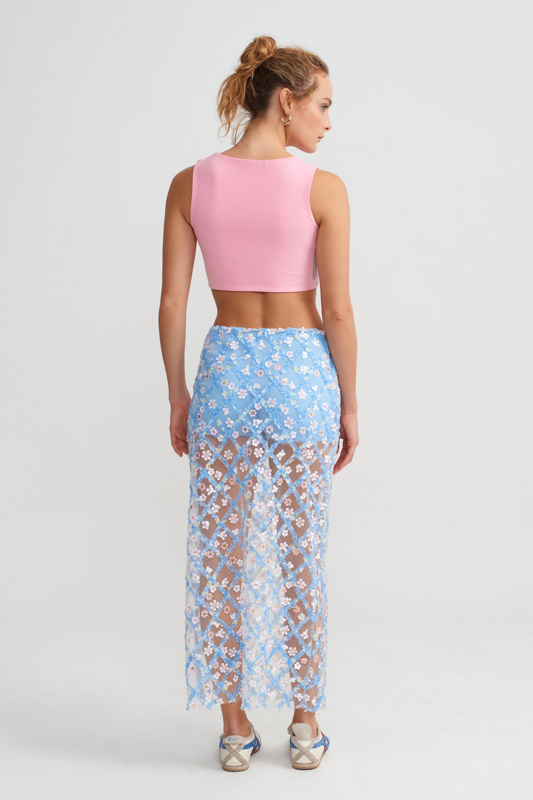 FLOWER POWER SKIRT