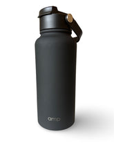 Amp Water Bottle Black