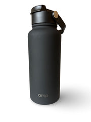 Amp Water Bottle Black