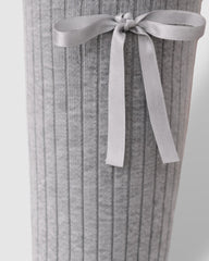 Prima Cotton With Satin Ribbon Socks