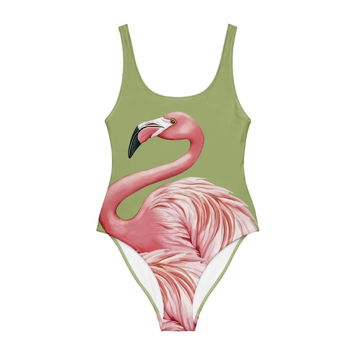 Flamingo One Piece Swimsuit