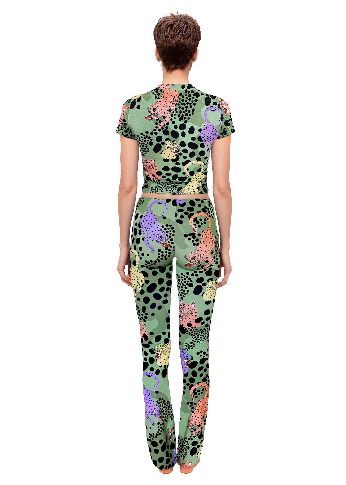 MS CHEE FLARED PANTS - BAMBOO