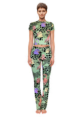 MS CHEE FLARED PANTS - BAMBOO