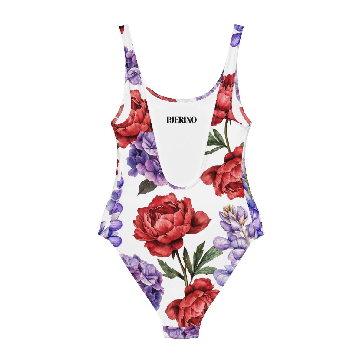 Floral One Piece Swimsuit - Bouquet Bouquet