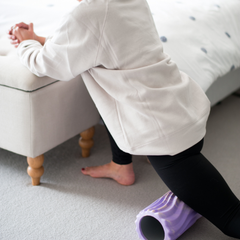 Release and Stretch Foam Roller Pink