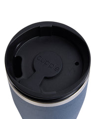 Midnight Blue Coffee Cup + Lid