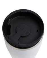Chalk White Coffee Cup + Lid