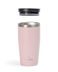 Blush Pink Coffee Cup + Lid