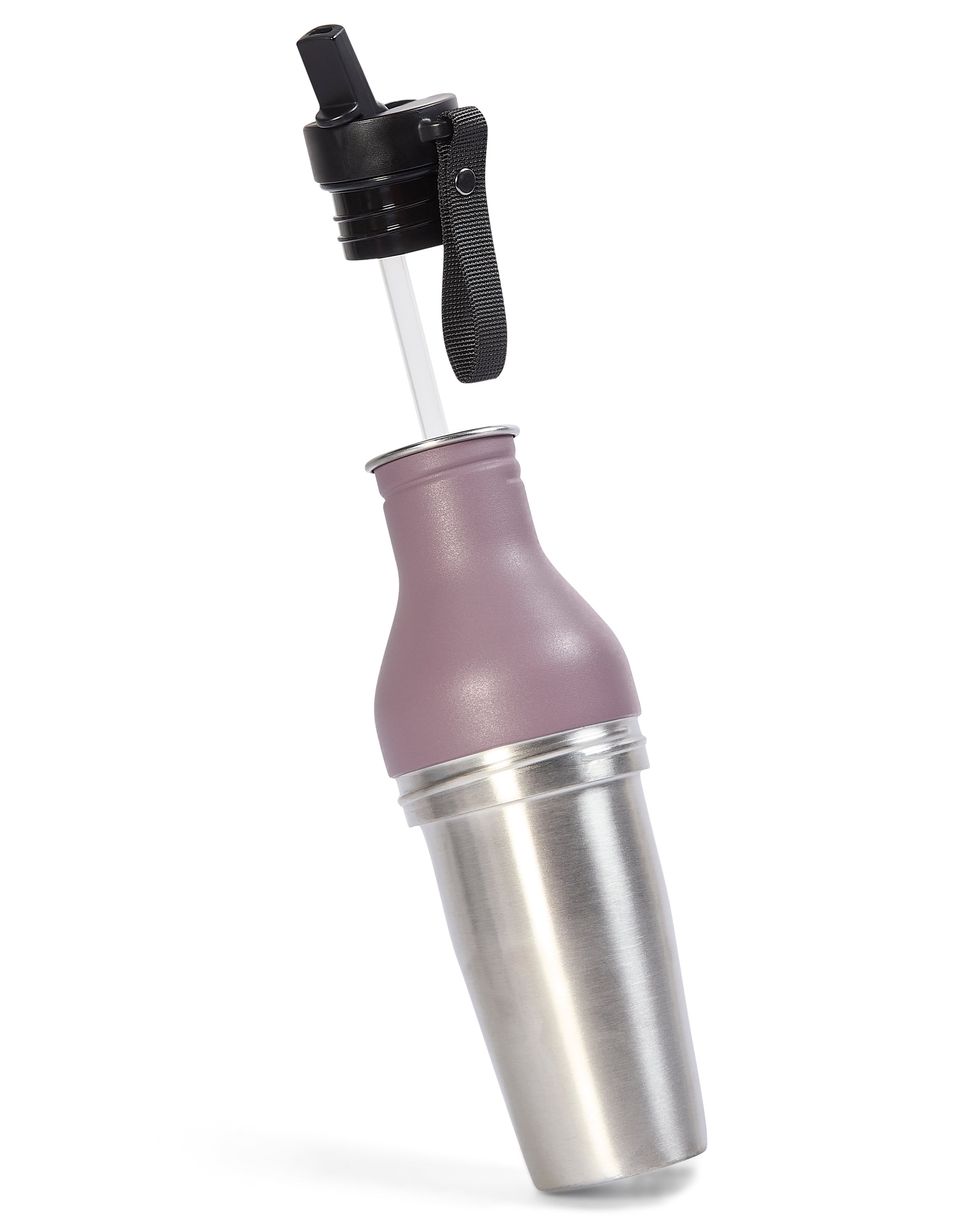 Purple Grape Water Bottle + Lid