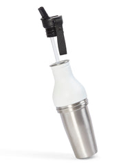 Chalk White Water Bottle + Lid