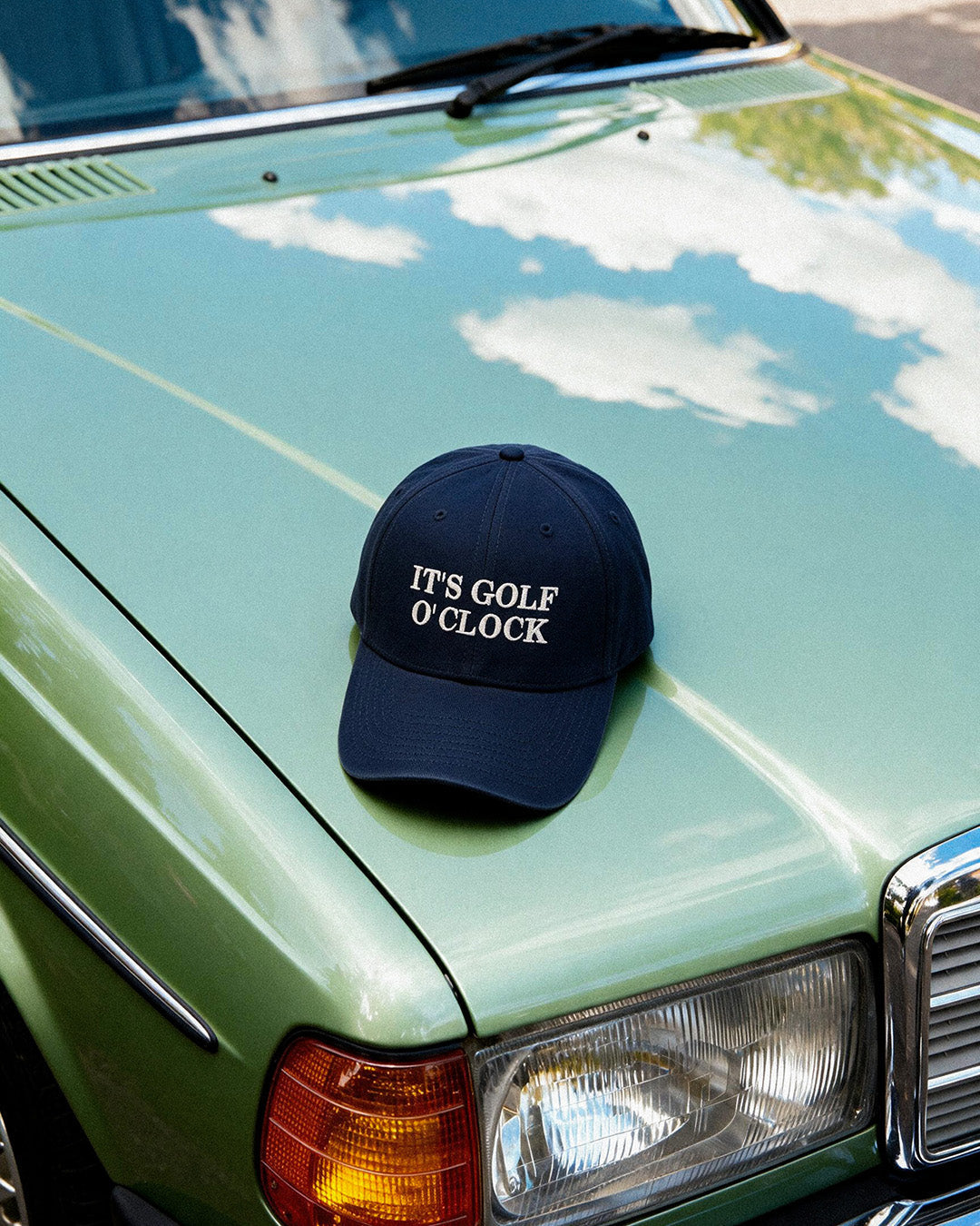 THE "IT'S GOLF O'CLOCK" BASEBALL CAP