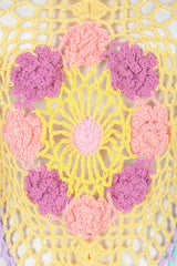 Rowan Halter Maxi Crochet Dress Multi