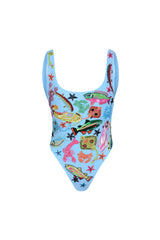 Arizona One Piece Swimsuit - Blue