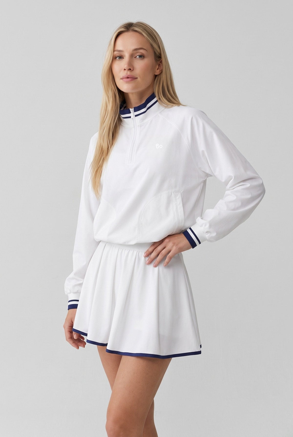 GRACE Zip Sweater & Skirt Set