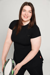 Capped Sleeve Compression Top