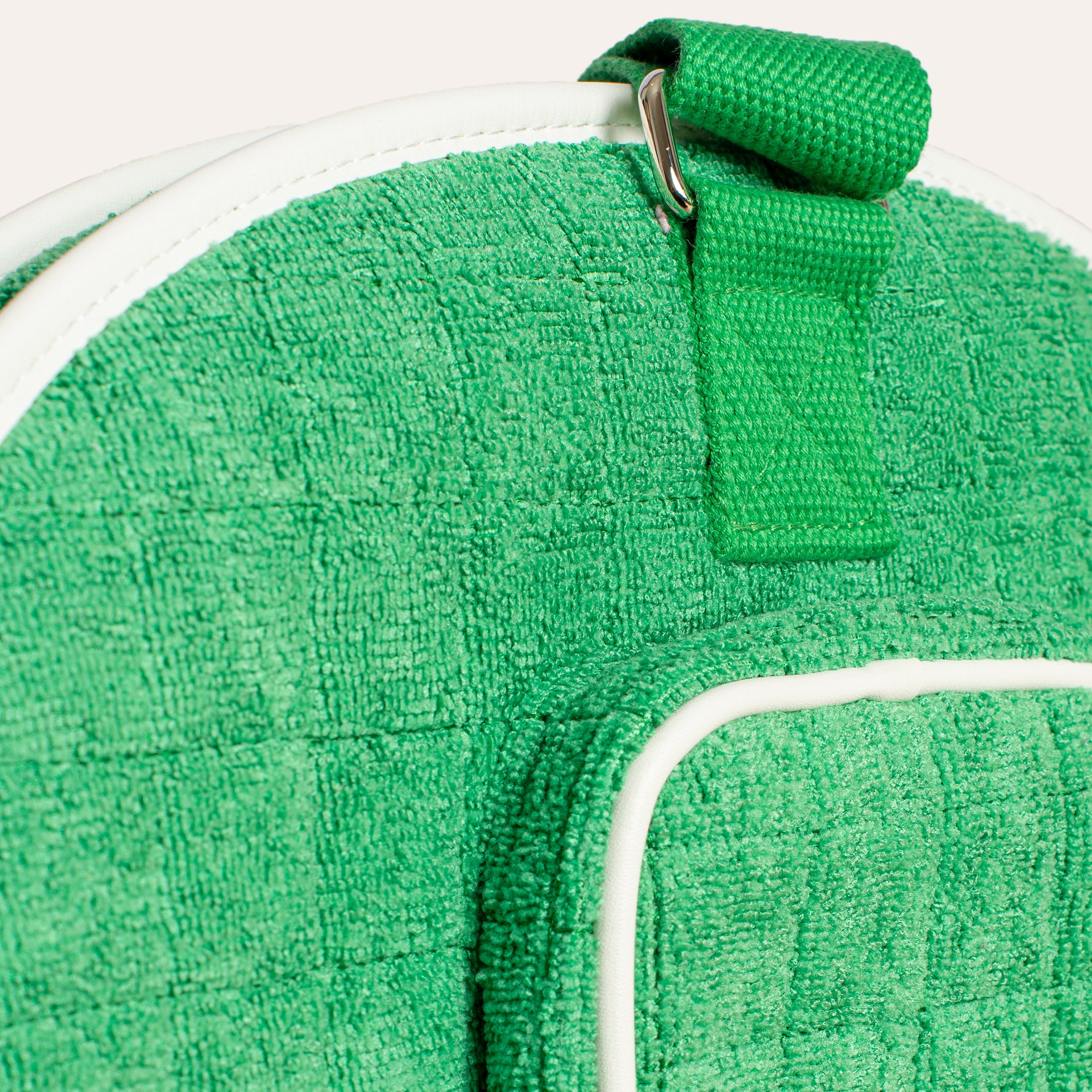 Tennis Racket Cover - Green Terrycloth