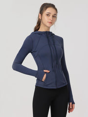 Women Fitness Zip Jacket