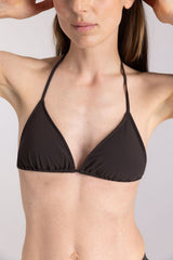 Bikini Top Triangle ― Coffee