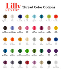 Monogramed Stripe Cosmetic Bag