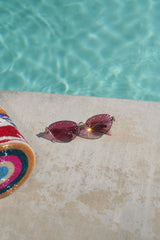 Oceanus X SOJOS Darling Sunglasses Pink