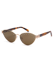 Oceanus X SOJOS Darling Sunglasses Brown