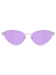 Oceanus X SOJOS Darling Sunglasses Purple