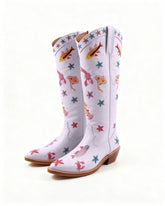 Arizona Embroidered Leather Boots