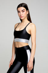 Fable Bra Silver - Avenue Athletica