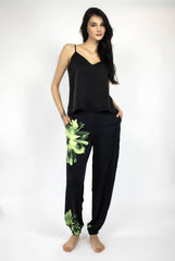 Silk Dreamscape Camisole Black