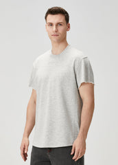 TSHIRT WITH EMBOSS PRINT