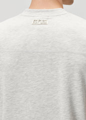 TSHIRT WITH EMBOSS PRINT