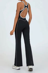 Flared Jumpsuit Unitard