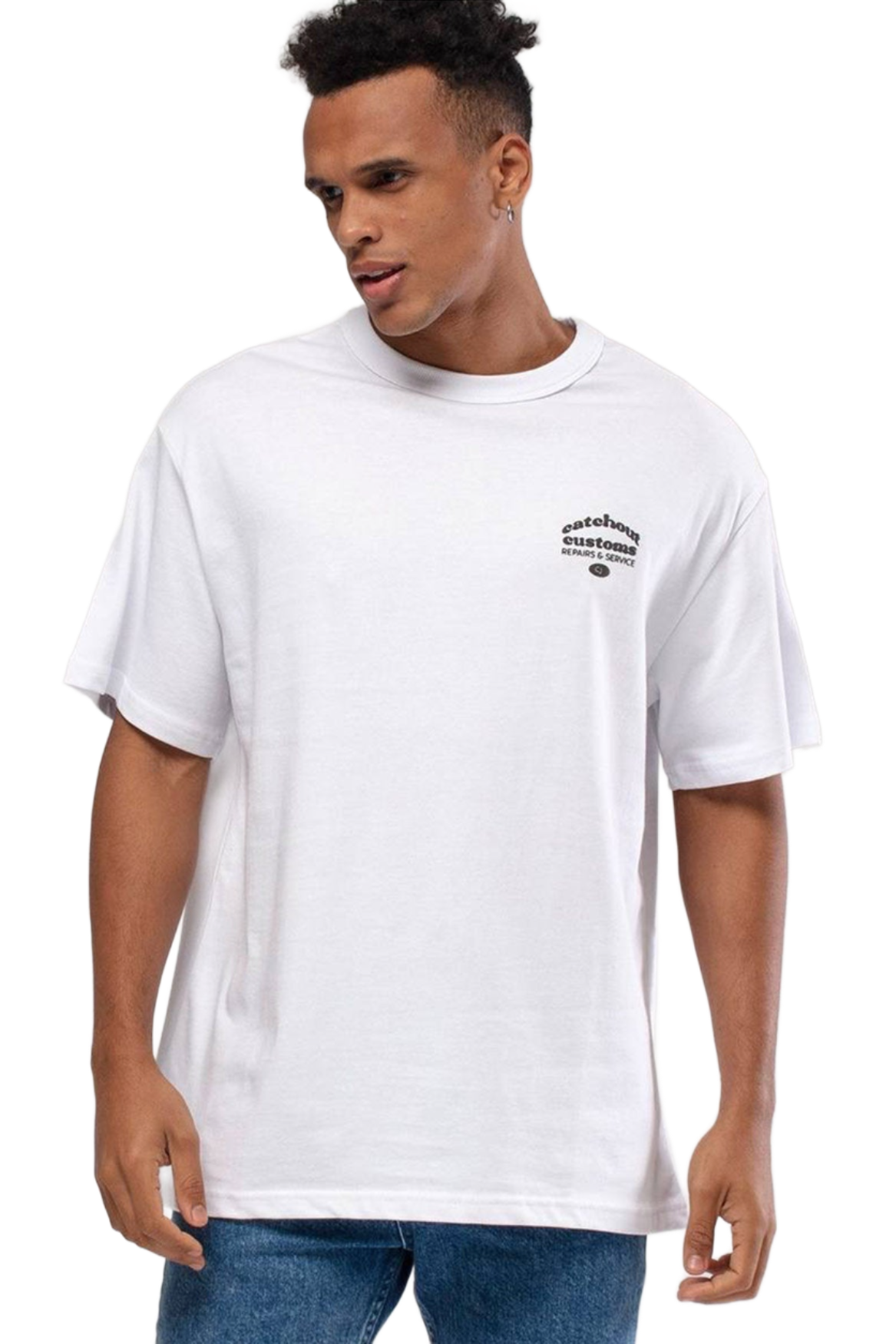 Cotton Butterfly Tshirt - White